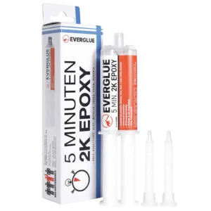 everglue 5-minute epoxy resin 25g double-syringe 1:1